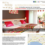 landing page hotel